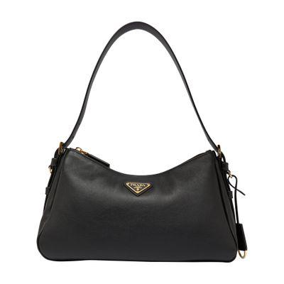 【PRADA】AIMEE MEDIUM SHOULDER BAG Prada Aimee Medium Leather Shoulder Bag | Saks Fifth Avenue
