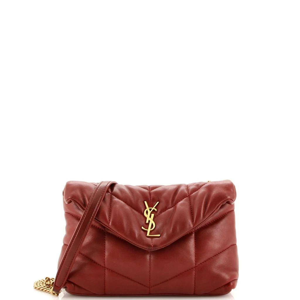 Yves Saint Laurent Loulou Puffer Shoulder Bag Quilted Leather Mini 1
