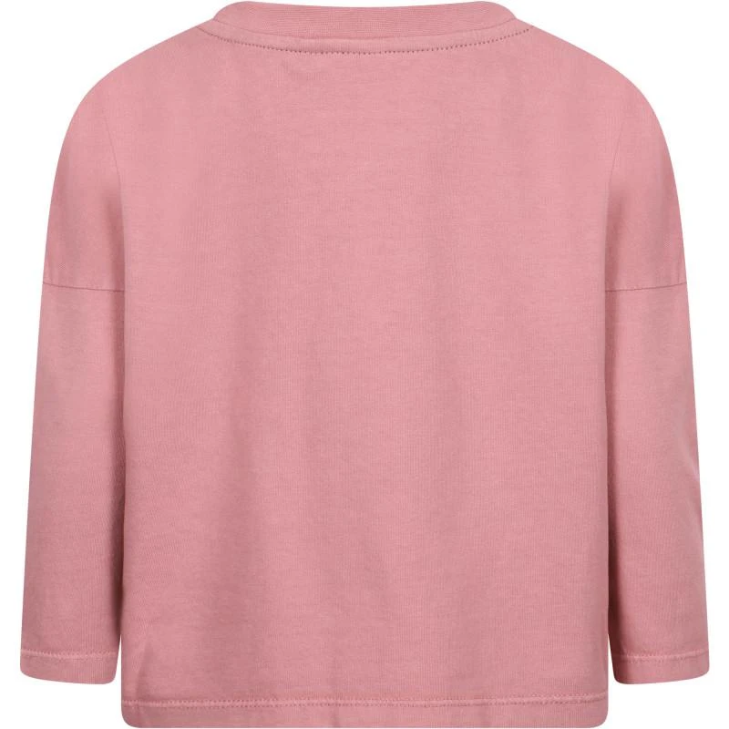 Little Man Happy Smile long sleeved t shirt in pink 2