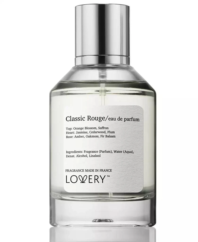 Lovery Classic Rouge Eau de Parfum, 3.4 oz. 1