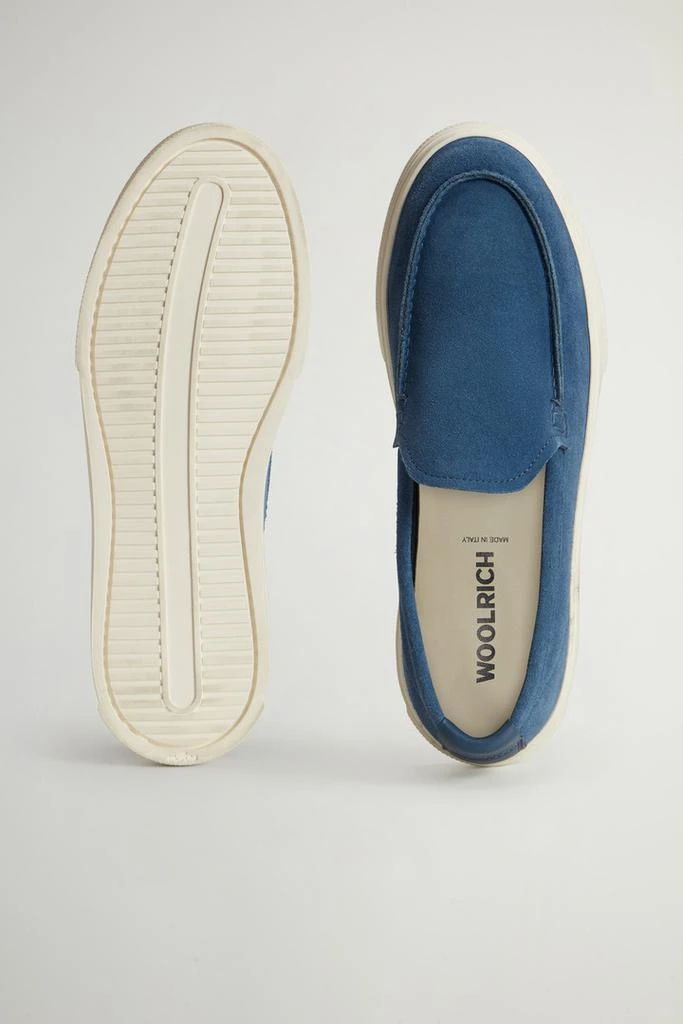 Woolrich Suede Loafers - Men - Blue 4
