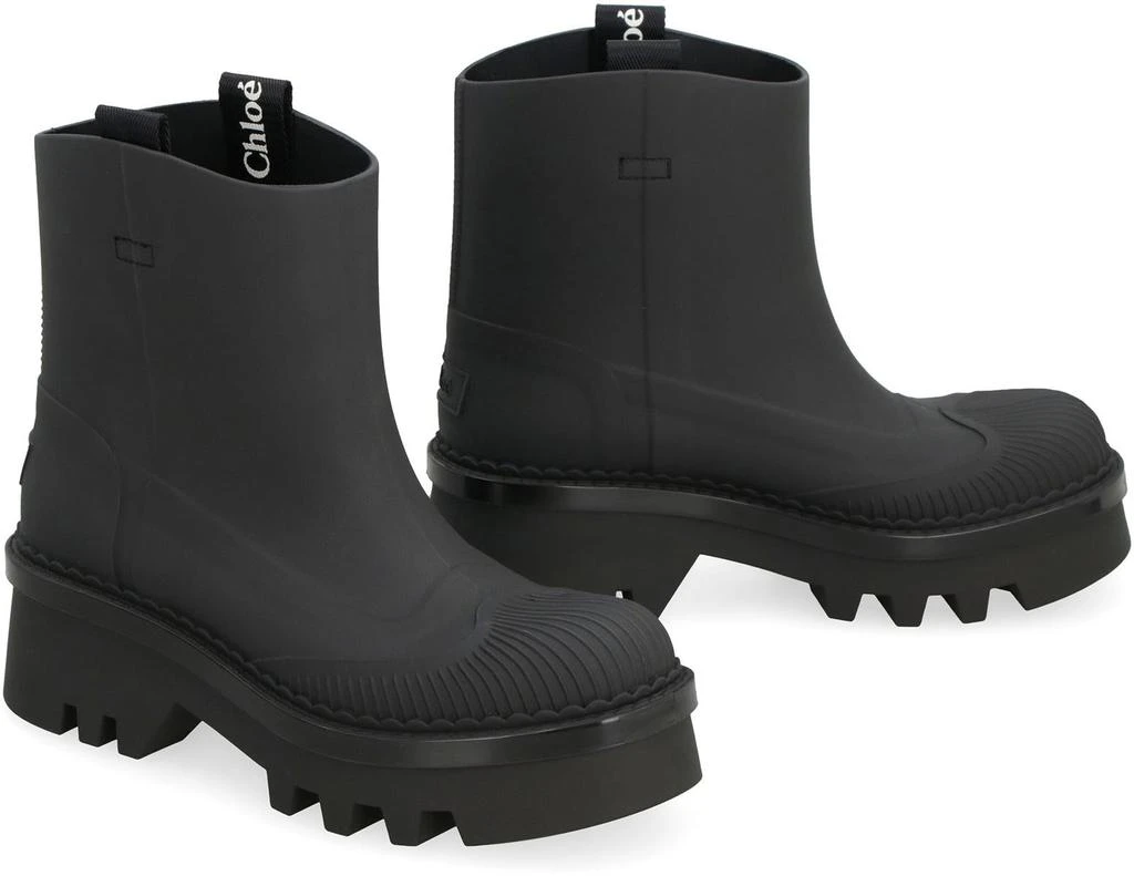 Chloé Chloé Raina Rubber Rain Boots 3