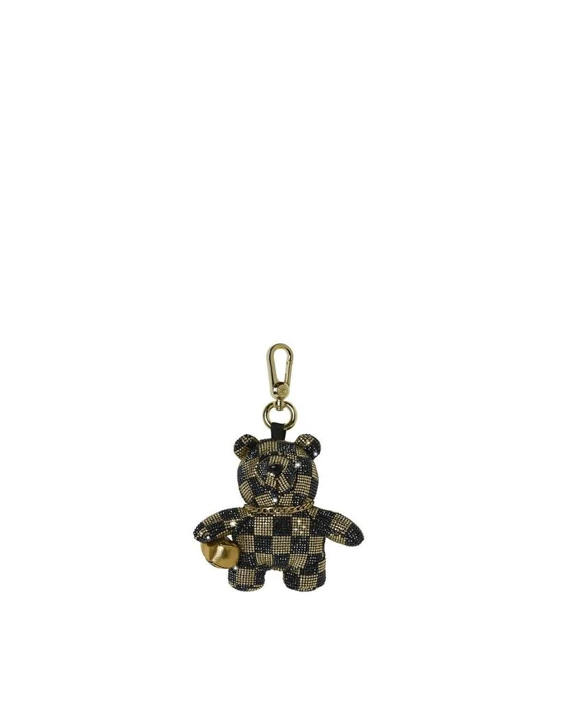 SprayGround Sprayground Gold And Dangerous Bear Keyring