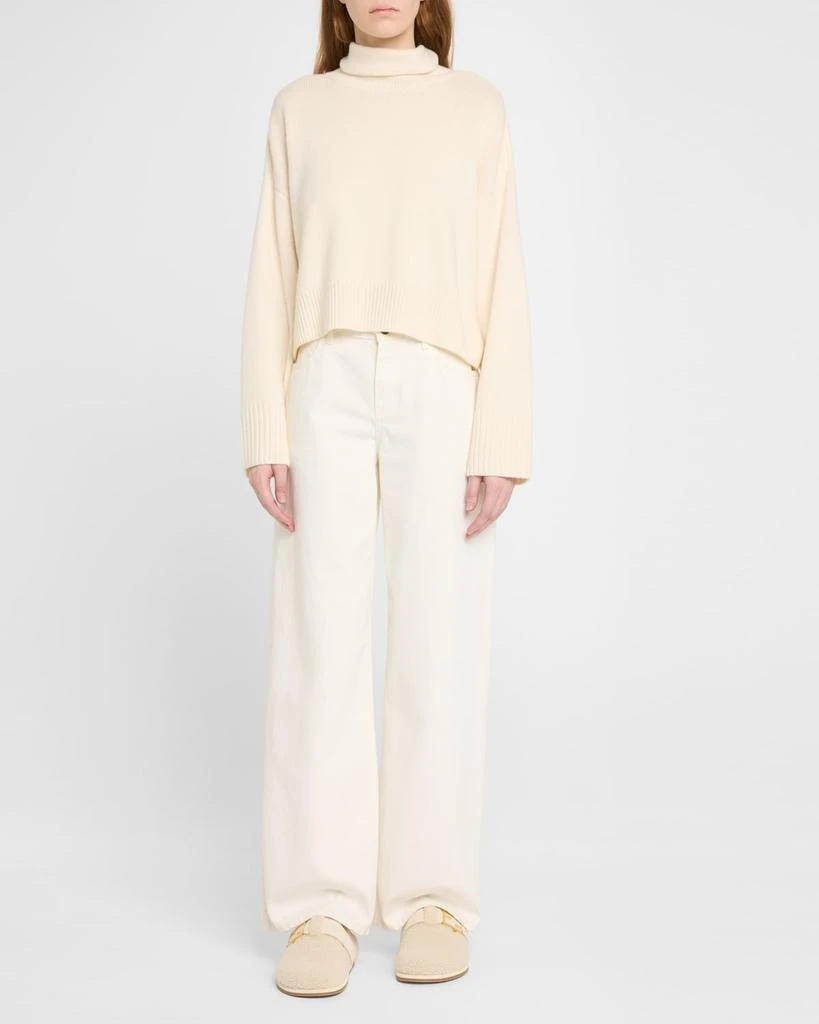 Fendi Shearling Buckle Sabot Mules 3