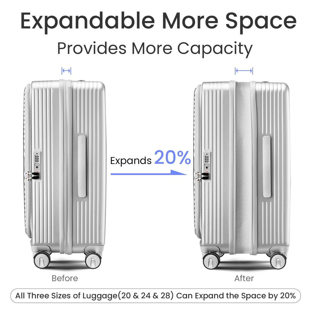 Streamdale Furniture Streamdale Luggage Sets 3 Piece(20/24/28)