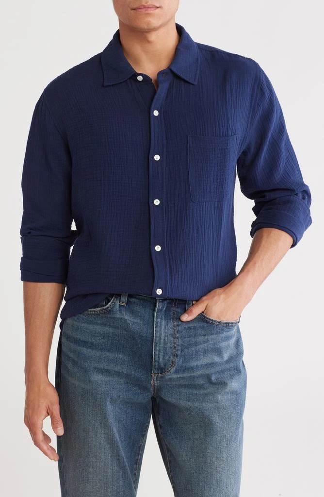 Joe's Cotton Gauze Button-Up Shirt 1