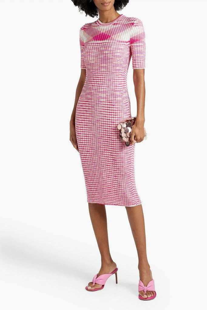 Missoni Space-dyed ribbed-knit midi dress 2