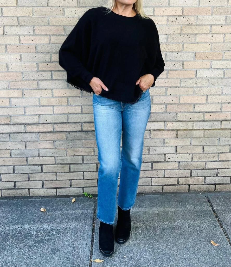 Pure Amici Pure Amici - Fringed Poncho 2