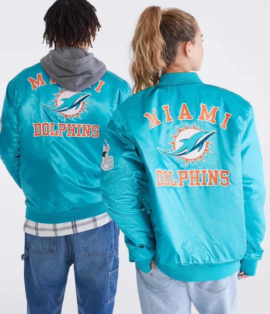 Aeropostale Miami Dolphins Bomber Jacket 1