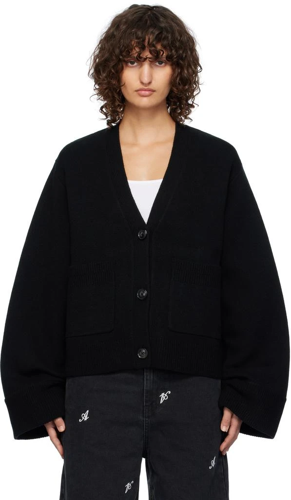Axel Arigato Black Memory Relaxed Cardigan 1