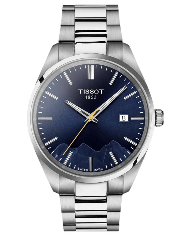 Tissot Tissot PR 100 Quartz Jungfrau Special Edition Blue Dial Steel Men's Watch T150.410.11.041.02 1