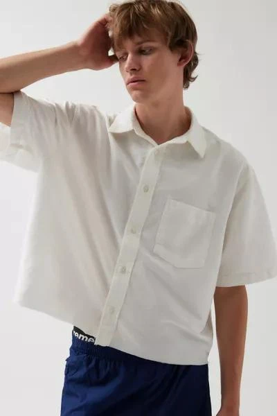 Urban Outfitters UO Solid Cutoff Oxford Shirt 5