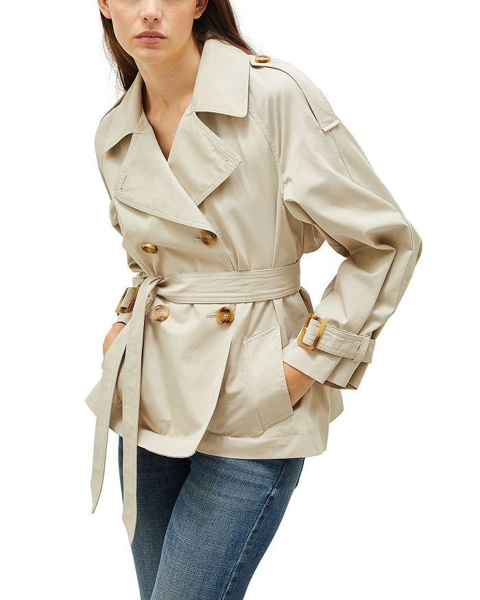 Marella 1 Remote Cropped Trench Coat 1