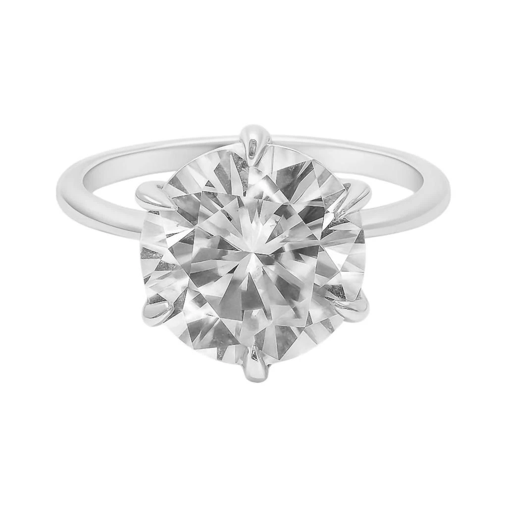 Allyanna Gifts Allyanna Gifts - Women
s Round Solitaire Moissanite Ring