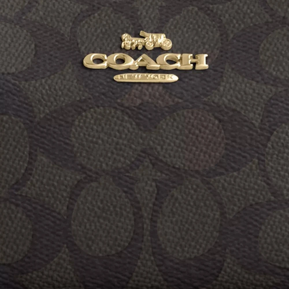 Coach Teri Mini Crossbody Bag In Signature Canvas 8