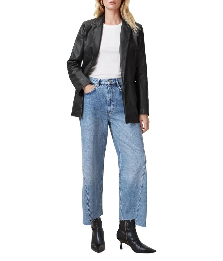 ALL SAINTS Deri Leather Blazer 5