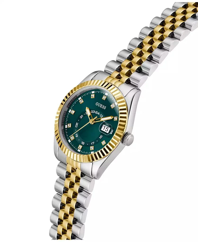 GUESS Women
s Two-Tone Multi-function Date Watch, 34mm 3