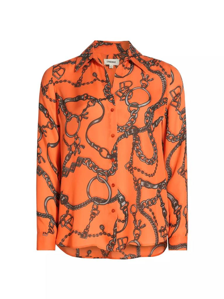 L'Agence Nina Silk Blouse 1