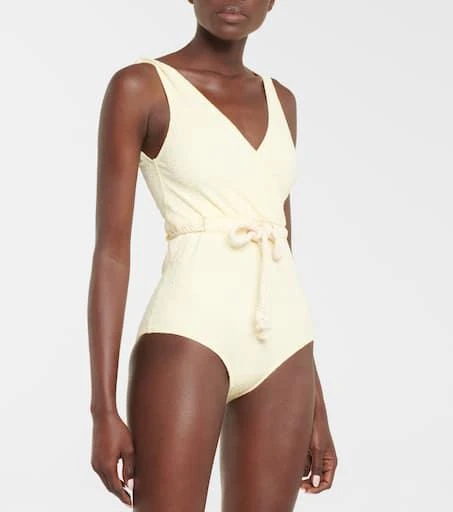 LISA MARIE FERNANDEZ Yasmin belted swimsuit 2