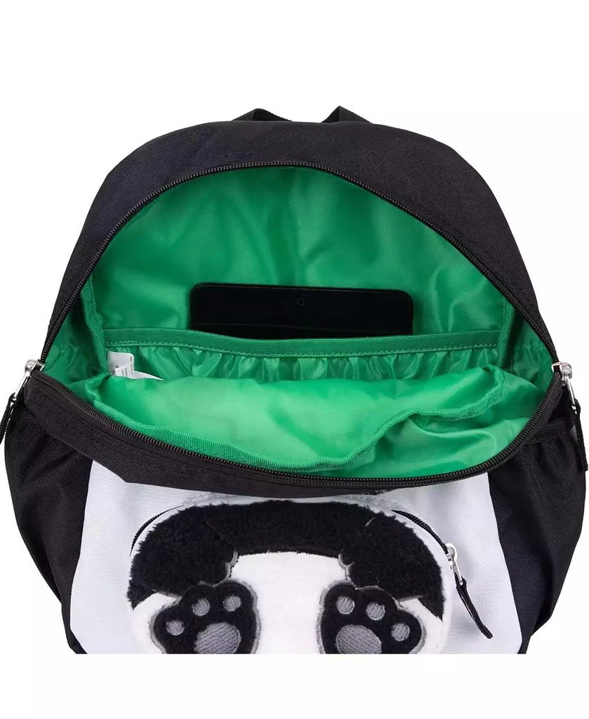 LegoBags LEGO DUPLO BLOCK BACKPACK, Toddler-Sized School and Travel Bag for Boys and Girls, Panda, Panda - Black/White 5