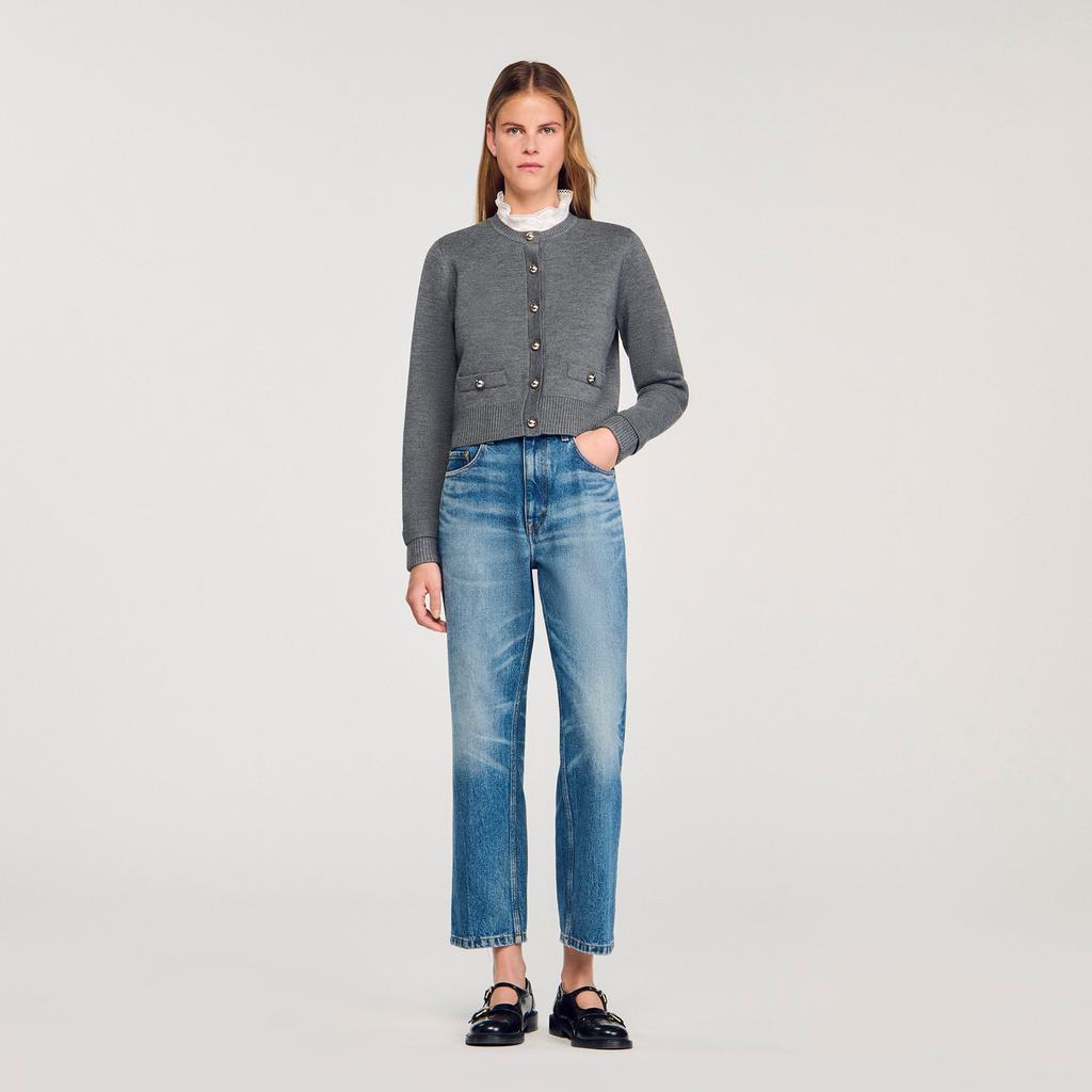 Sandro Striped shirt with detachable tie