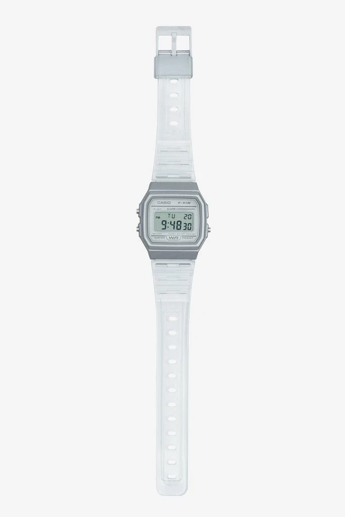 Los Angeles Apparel WCHD7CF - Casio Unisex Digital Clear Jelly Strap Watch 2