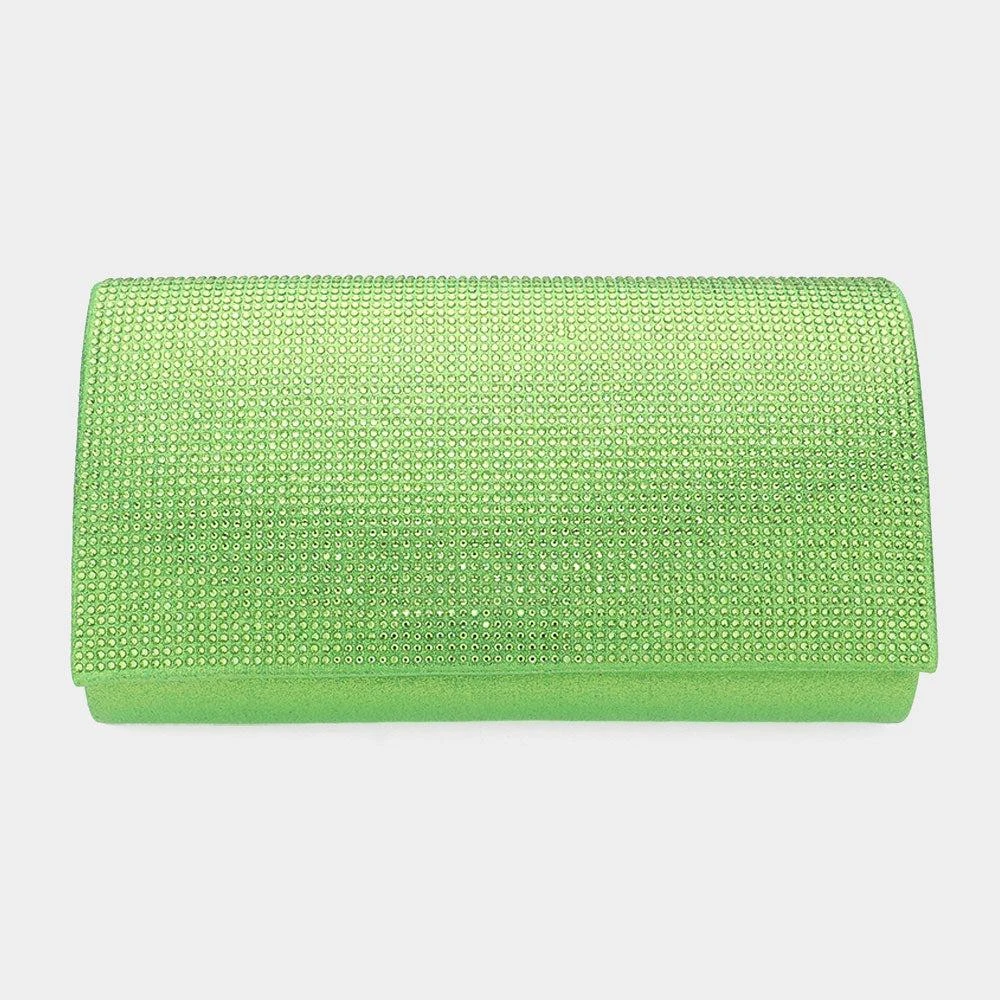 FASHNZFAB Shimmery Evening Clutch Bag
