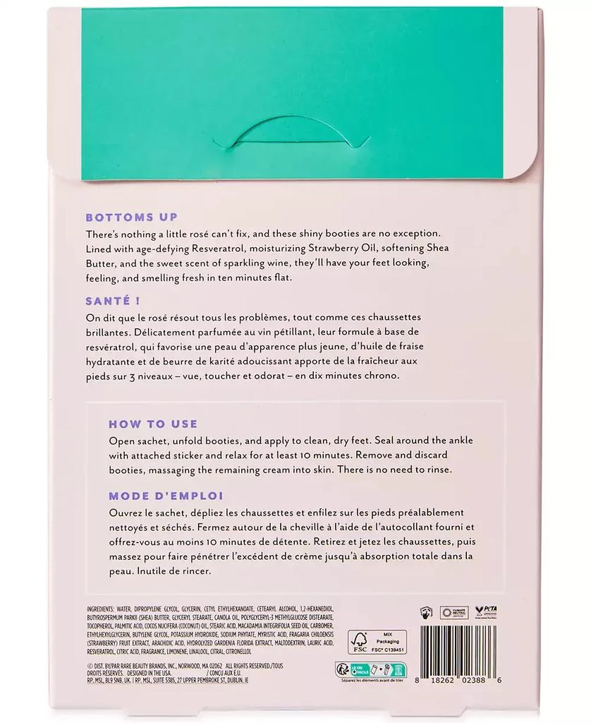 Patchology Rosé Toes Renewing Foot Mask 5