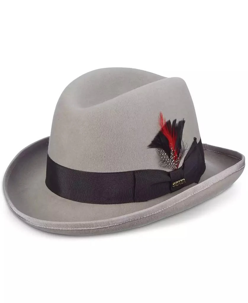 SCALA Men's Wool Homburg Hat 2