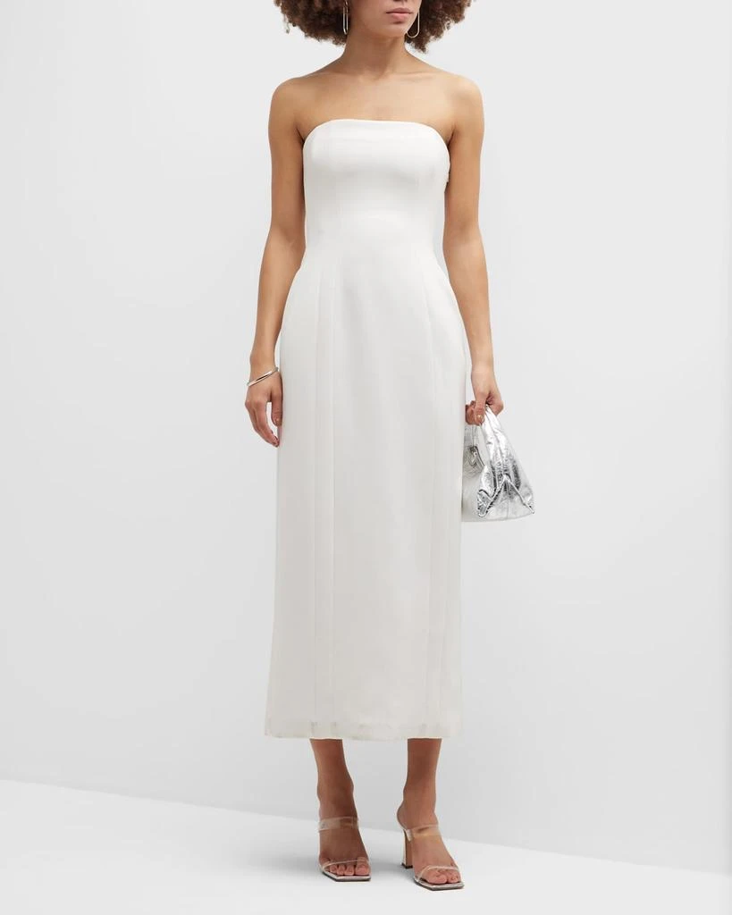 A.L.C. Elizabeth Strapless Midi Dress 2