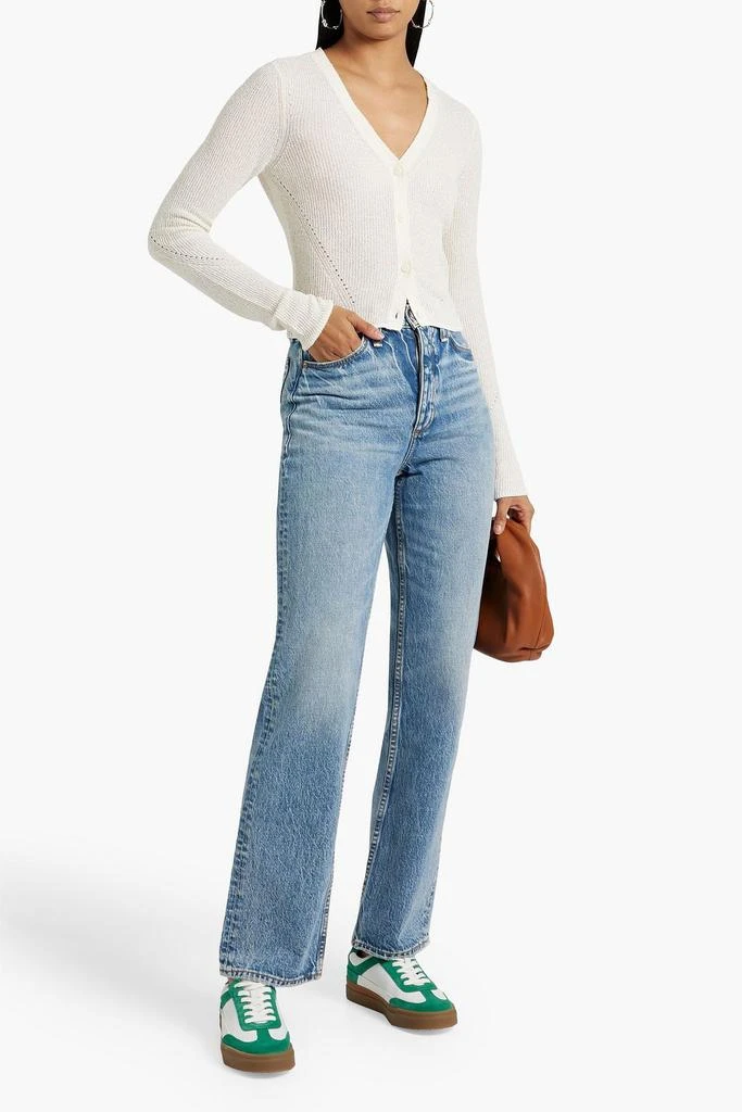 RAG & BONE Alex high-rise straight-leg jeans 2