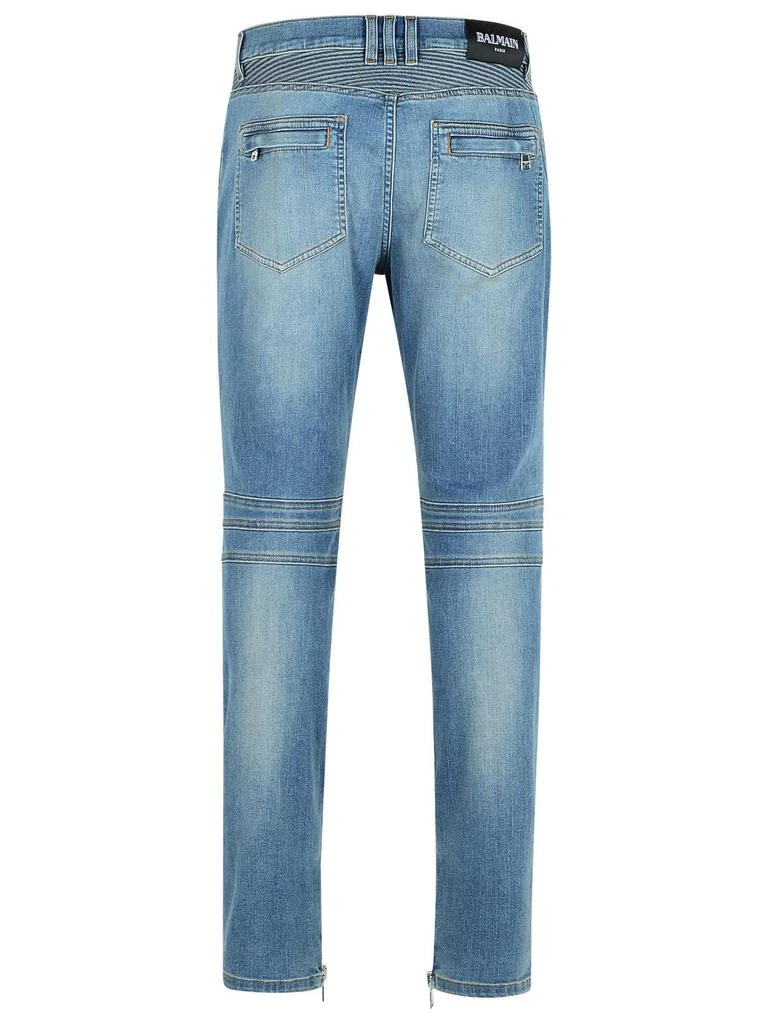 Balmain Balmain Slim-Fit Biker Jeans 2