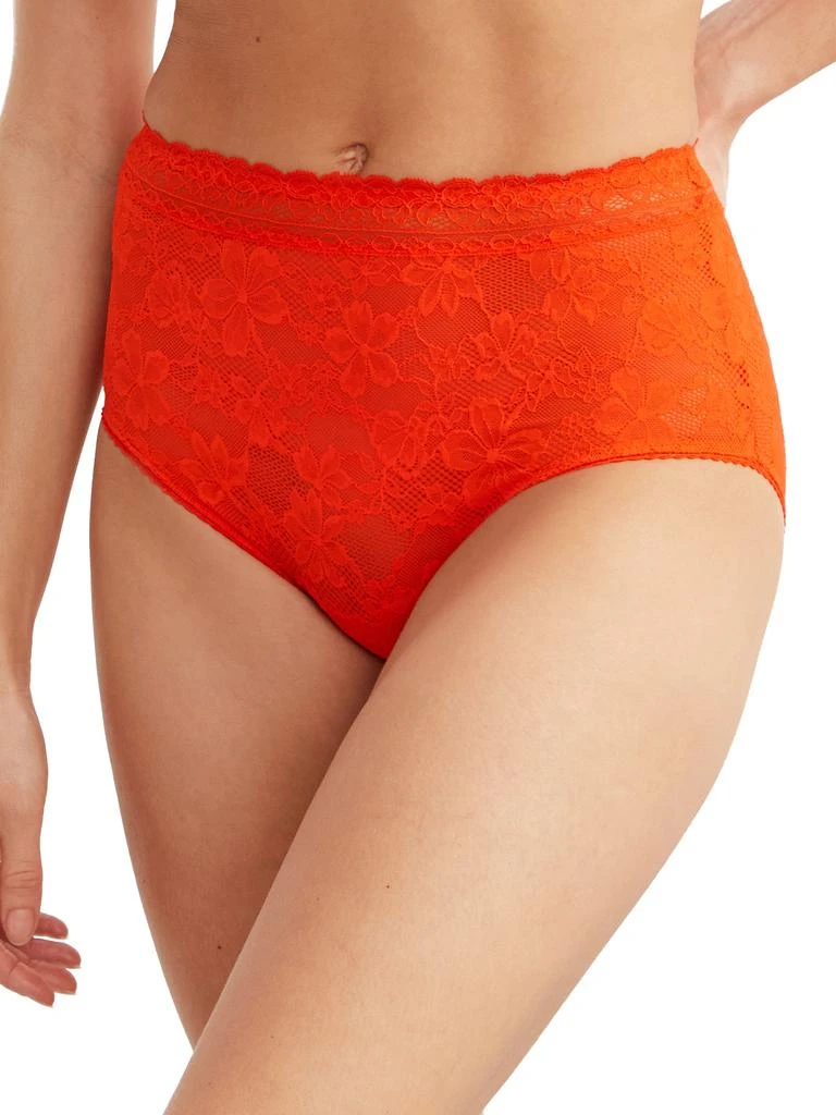 Bare Women's The Soft Stretch High-Waist Lace Brief 3