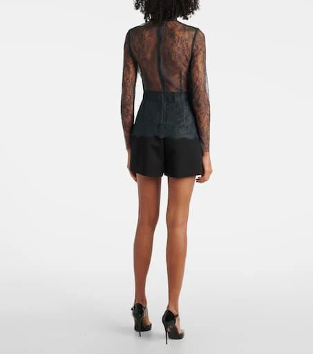 Dolce 
Gabbana High-neck floral lace top 3
