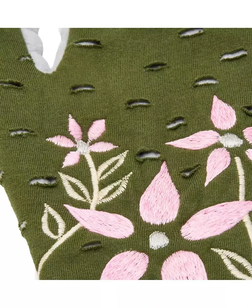 Feelgoodz Women s Artisan Crafted Fleece Lined Viola Fingerless Gloves 4