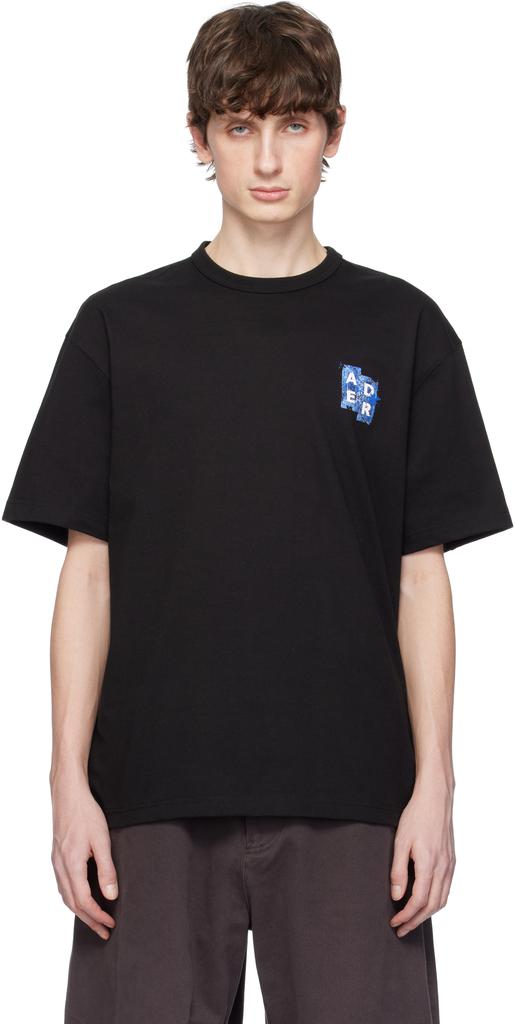 ADERerror T-shirt Product. 44 Tシャツ ADER error Black Product. 44 T-shirt - T-Shirts - Save Extra