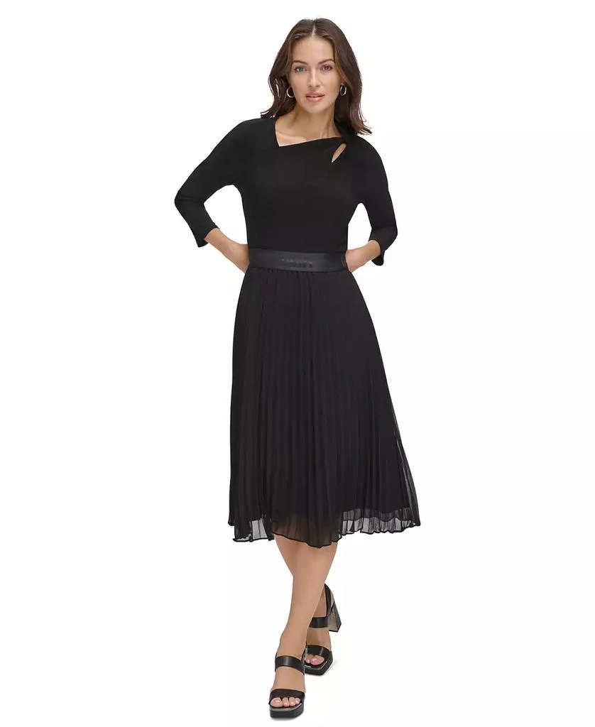 DKNY Pleated Midi Skirt 6