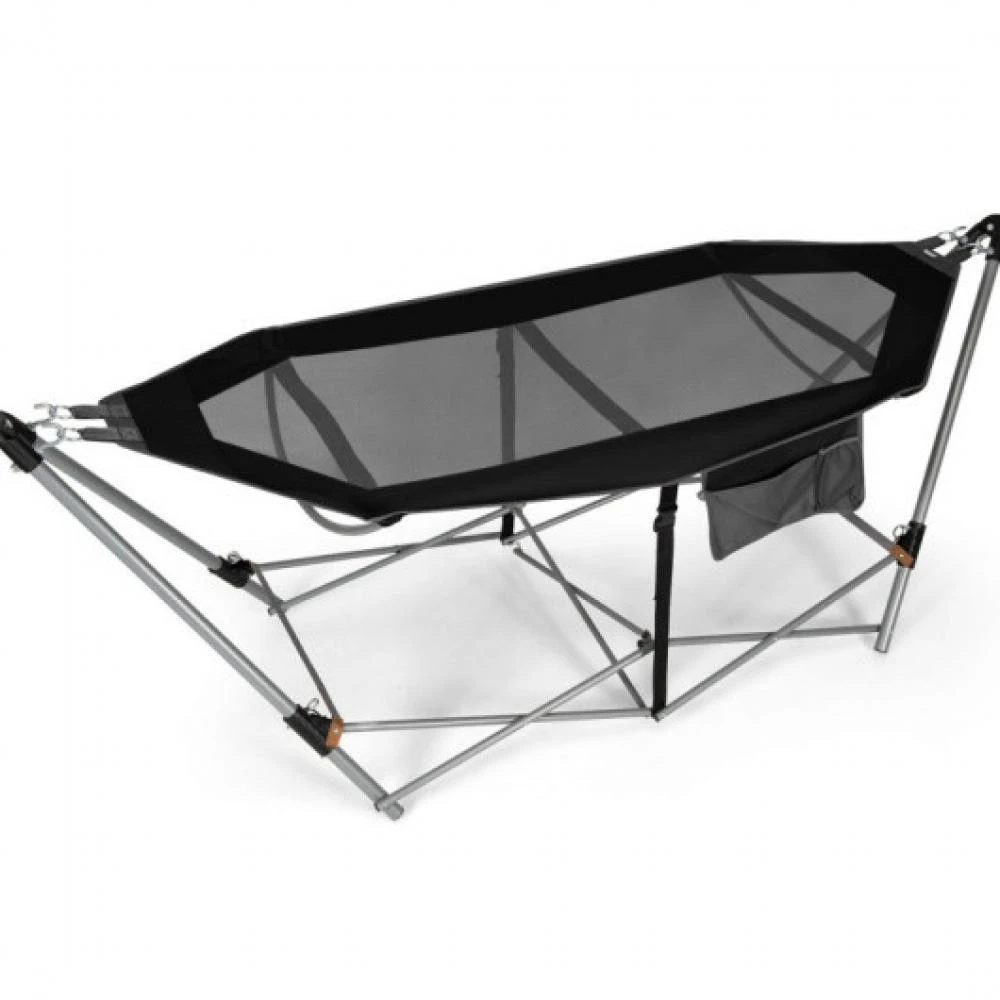 Hivvago Portable Folding Hammock with Hammock Stand-Turquoise 7