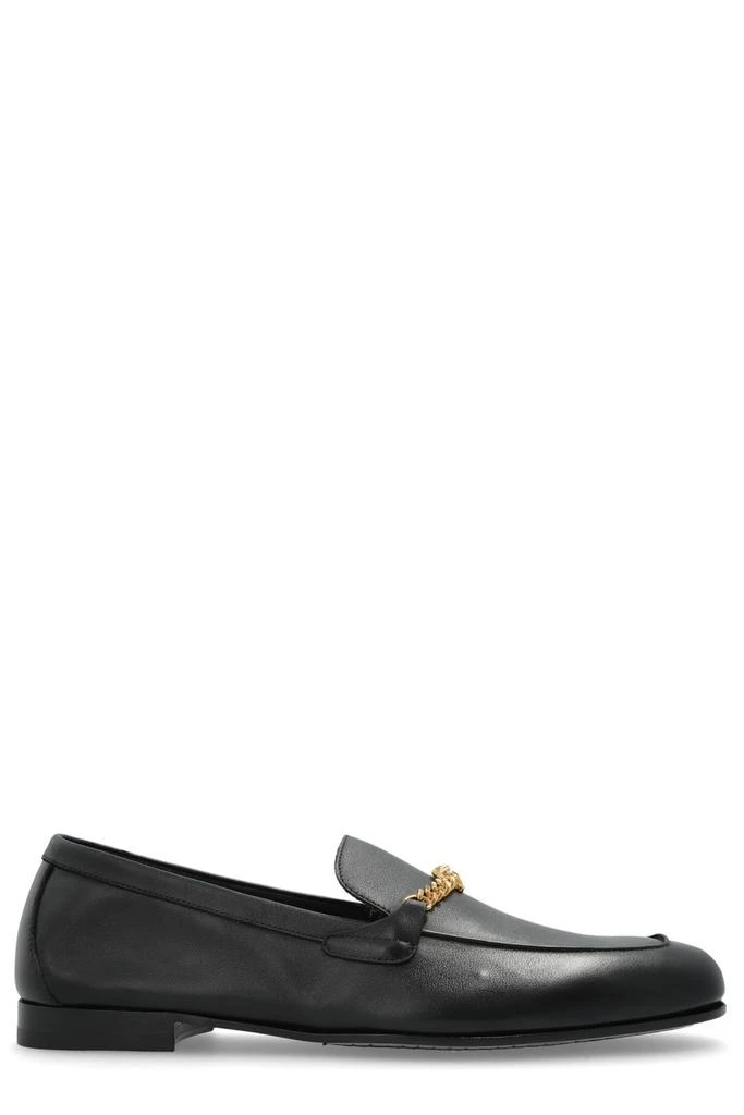 Versace Versace Medusa Chain Detailed Slip-On Loafers 1