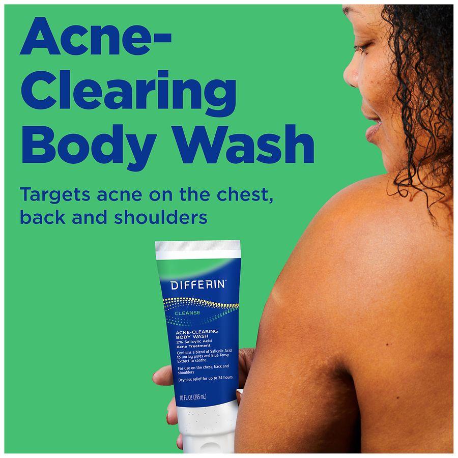 Differin Acne-Clearing Body Wash 10 oz Tube