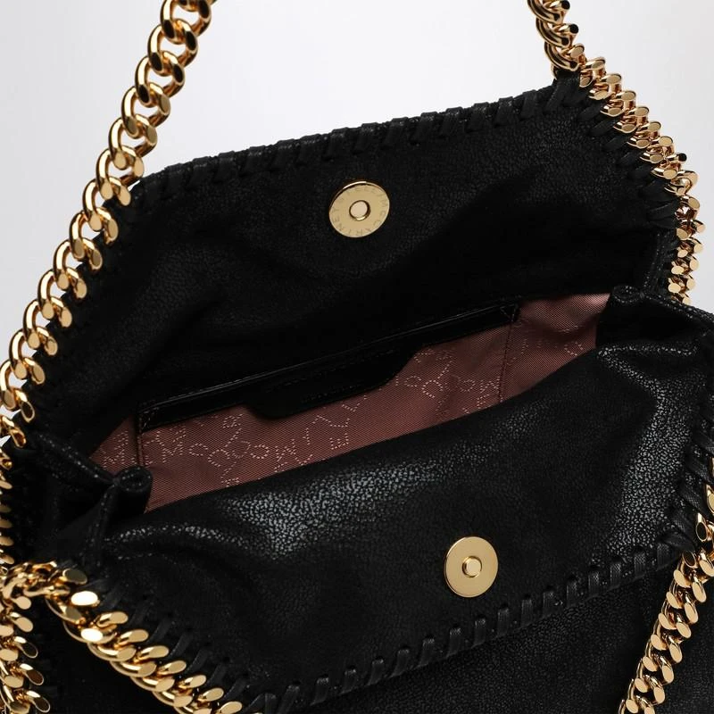 Stella McCartney Black/gold Falabella Mini Tote bag 5