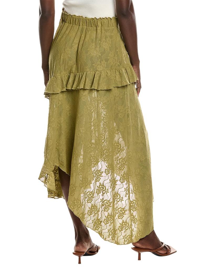 WeWoreWhat WeWoreWhat Lace Ruffle Skirt