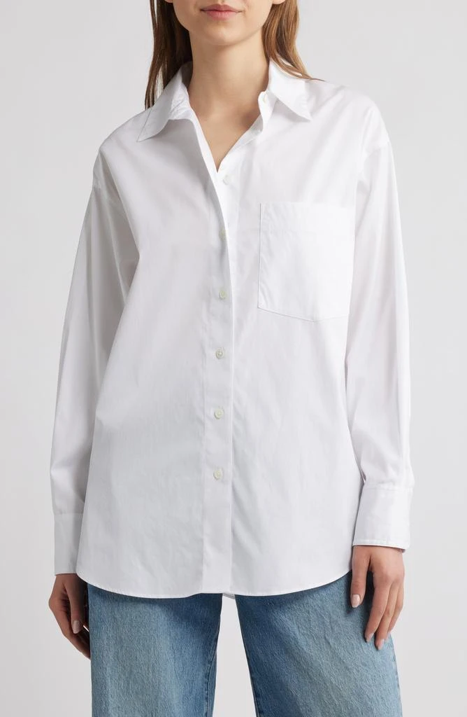 Madewell Oversize Poplin Button-Up Shirt