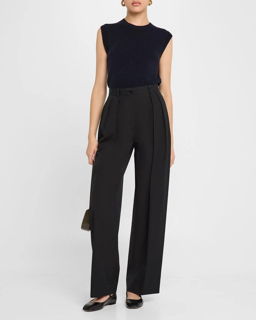 Allude Cashmere Crewneck Sweater Vest 2