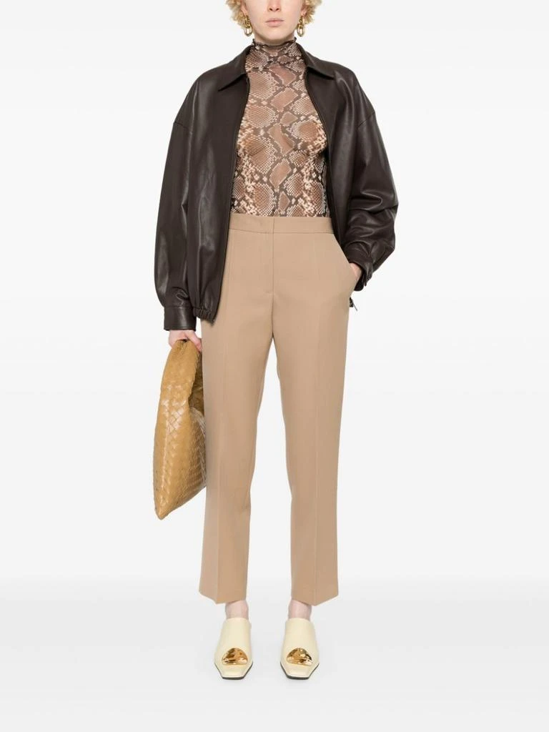 JIL SANDER SLIGHTLY CROPPED TAILORED PANT 5