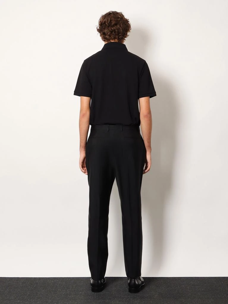 Yves Saint Laurent Wool blend trouser with frontal fold 3
