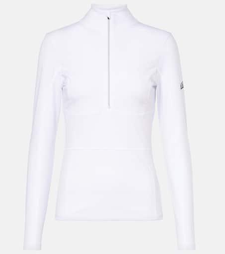 Jet Set Ginger half-zip ski top