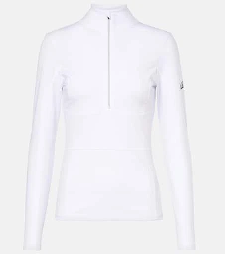 Jet Set Ginger half-zip ski top 1