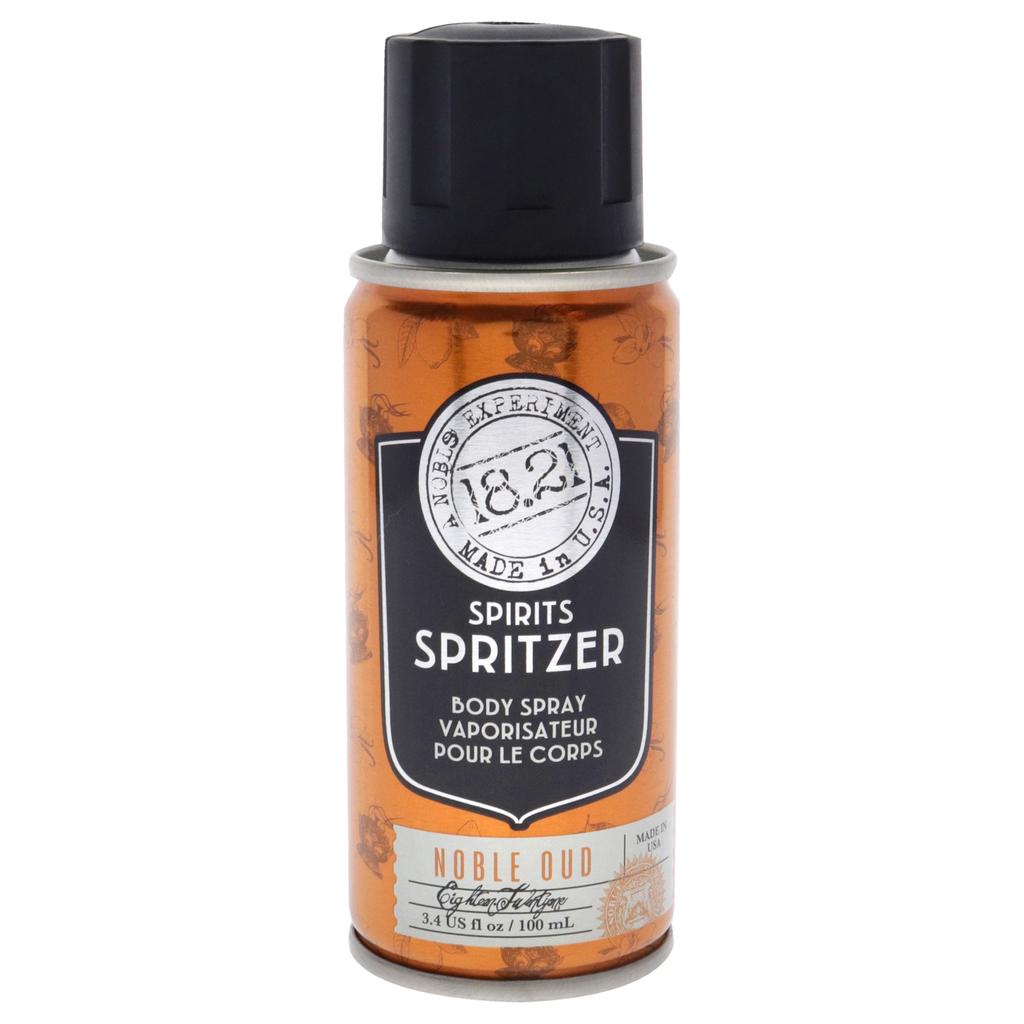 18.21 Man Made Spirits Spritzer - Noble Oud by  for Men - 3.4 oz Body Spray