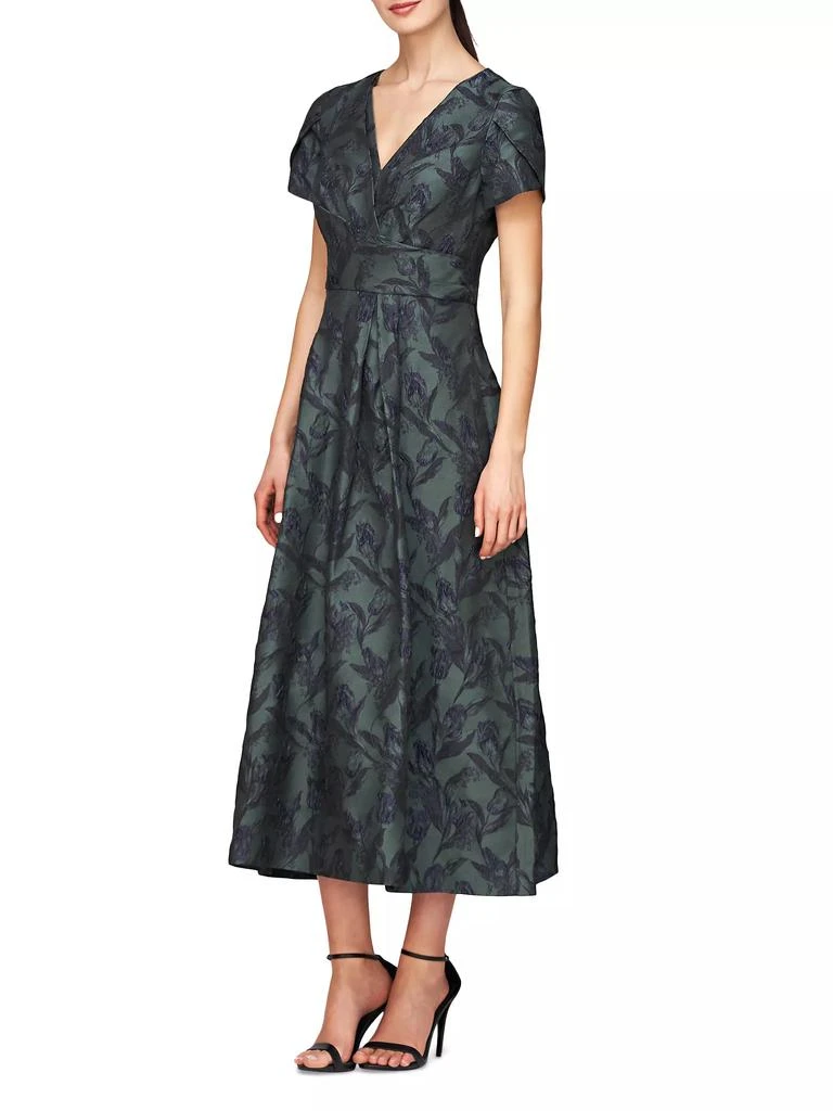 Kay Unger Mirabel Tea-Length Dress 3